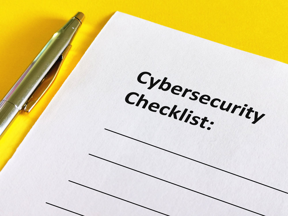 Cybersecurity Infrastructure Checklist